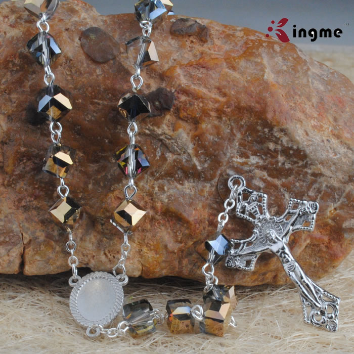 ,crystal beads rosary